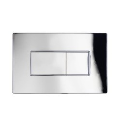 Pulsador karisma abs negro soft touch diseño rectilíneo