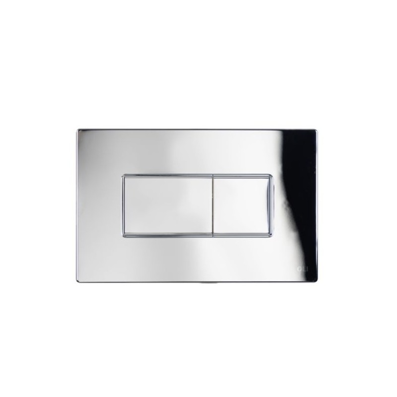 Pulsador karisma abs negro soft touch diseño rectilíneo
