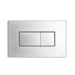 Pulsador karisma abs negro soft touch diseño rectilíneo