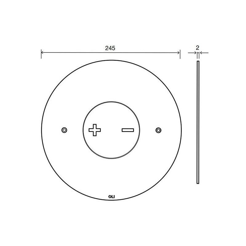Oli Pulsador Ino-X 06 Inox Cep 661006