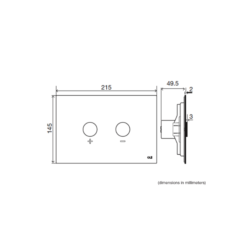 Oli Pulsador Blink Oro Blanco 878781