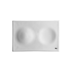 Pulsador porcelana moon sensores capacitivos blanco, 16 mm