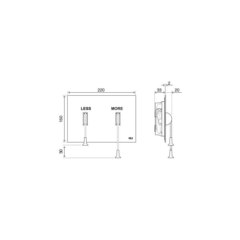 Oli Pulsador Less Is More Bl 883526