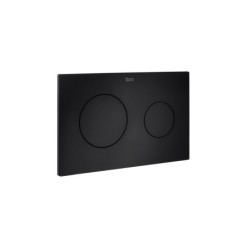 Placa de accionamiento dual Roca modelo PL10, 254x10x164 mm, dos pulsadores.