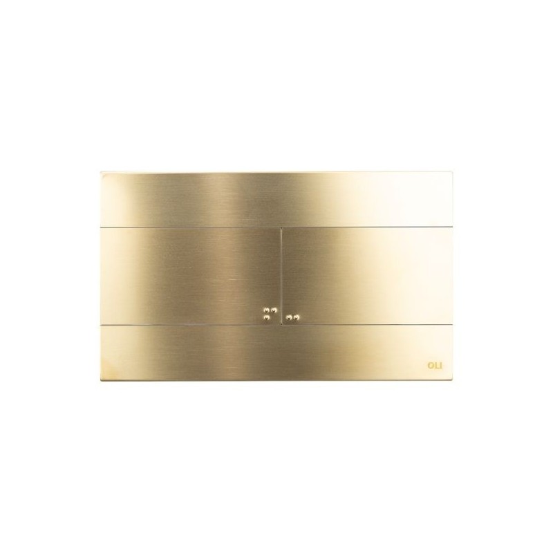 OLI PULSADOR SLIM INOX ORO 888565
