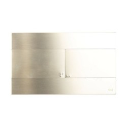 OLI PULSADOR SLIM INOX ORO BLANCO 888561
