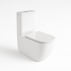Inodoro Completo Fossil Zen Blanco Brillo