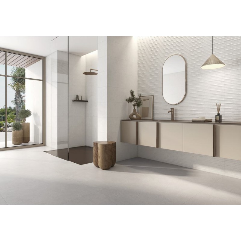 LEVIN WHITE MATE 30X90 RECTIFICADO PASTA ROJA