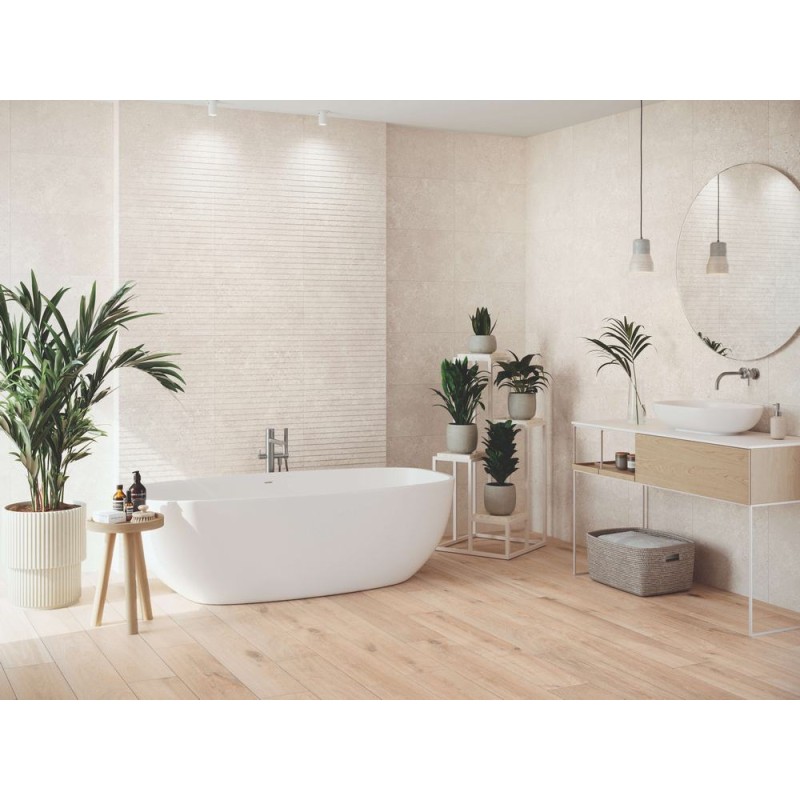 LEVIN ALMOND MATE 33X55 RECTIFICADO
