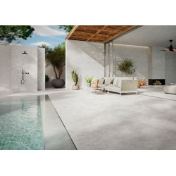 Azulejo efecto Cemento Surface de Grespania para Baño,Residencial,Exterior,Piscina,Comercio