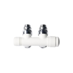 Irsap Kit Bitubo Escuadra Con Conexión Blanco