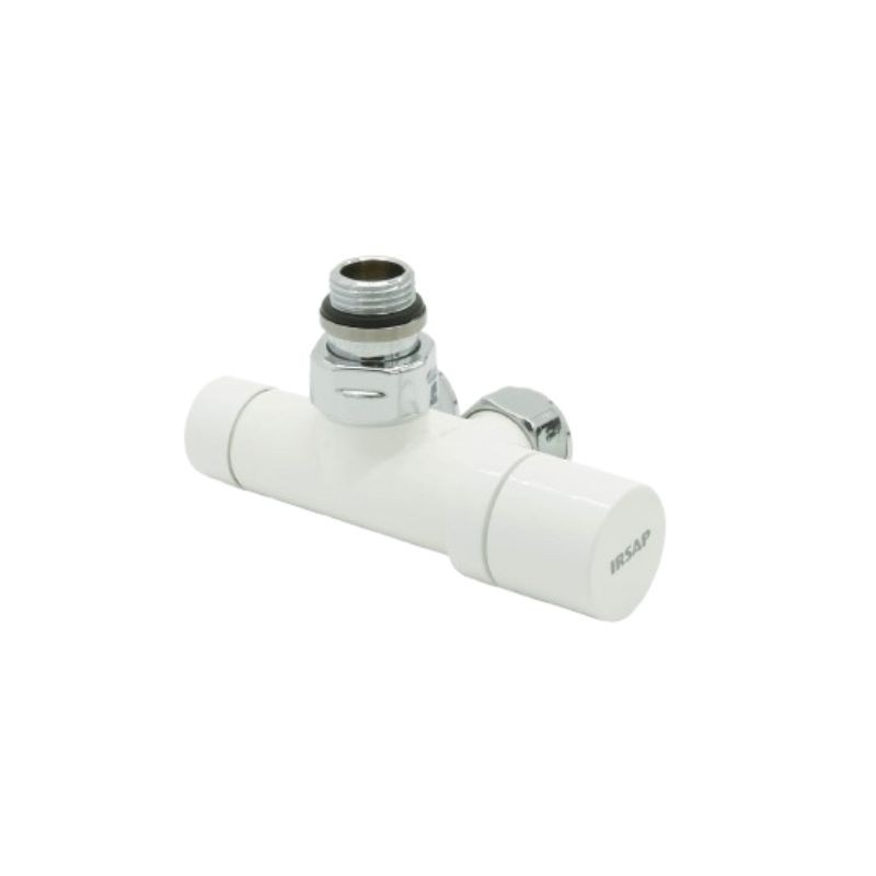 Irsap Kit Monotubo Escuadra Termost Con Conexión Blanco