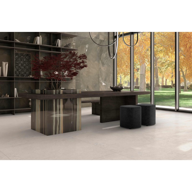 DORSET WHITE SLIM MATE 160X160 8MM RECTIFICADO