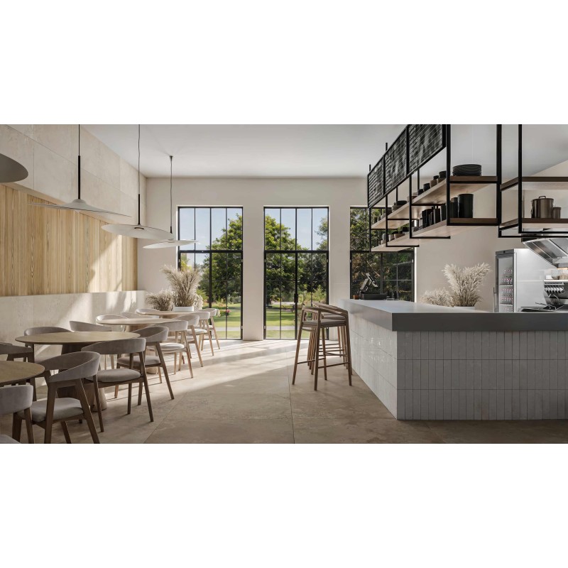 DORSET SAND SLIM MATE 160X160 8MM RECTIFICADO