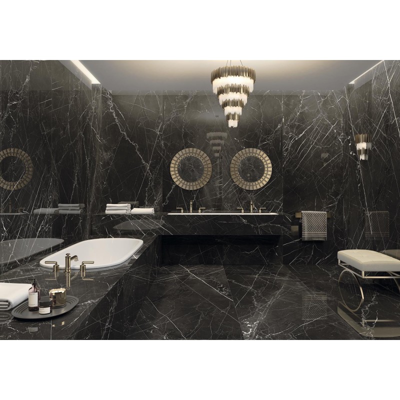 NEGRO MARQUINA PULIDO 120X300 6MM RECTIFICADO