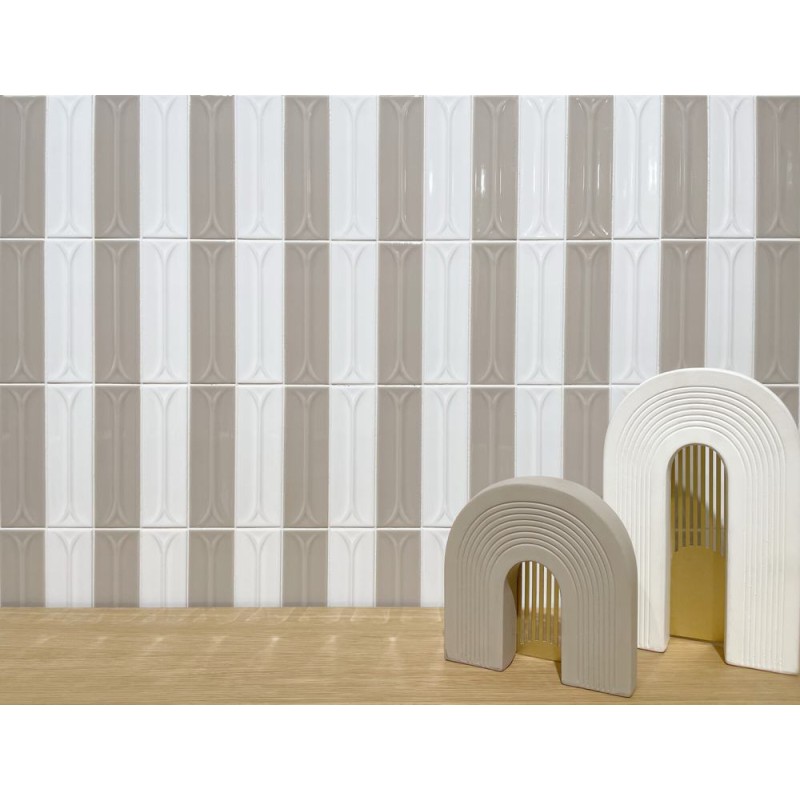 ELIPSE WHITE GLOSSY 4,8X14,6