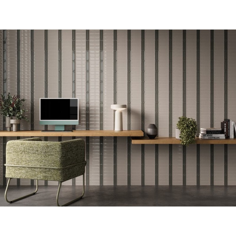 ELIPSE GREY GLOSSY 4,8X14,6