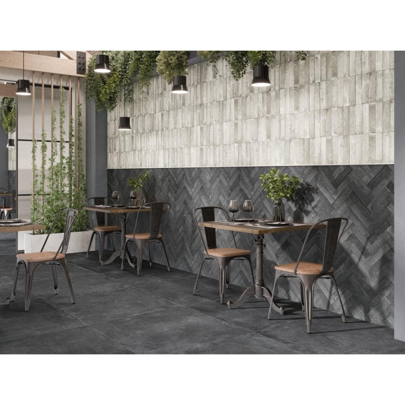LAGOON ANTHRACITE DECOR MATT 6X24,6