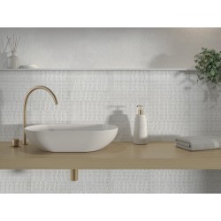 Azulejo efecto Monocolor Lagoon de Harmony para Baño,Cocina,Exterior,Residencial,Comercio