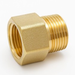 ENTRONQUE LATÓN MACHO-HEMBRA Ø15-1/2"