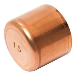 TAPON HEMBRA COBRE Ø15