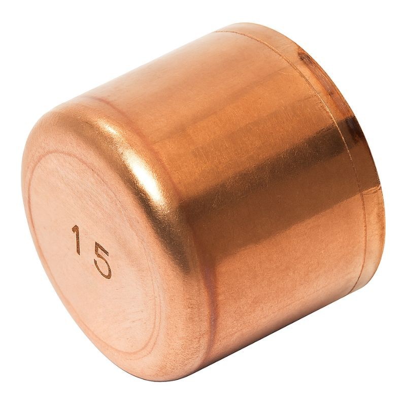 TAPON HEMBRA COBRE Ø15