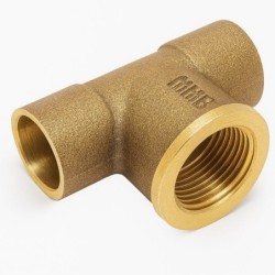 TE ROSCA LATÓN HEMBRA Ø15-1/2"