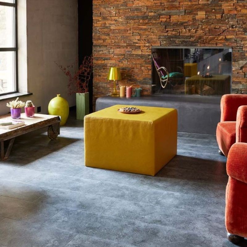 VINYL CALDERA BASALT 30X60