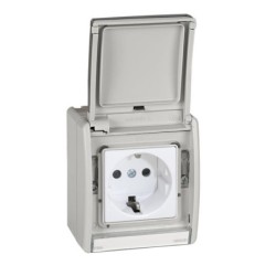 BASE ENCHUFE SIMON 44 AQUA