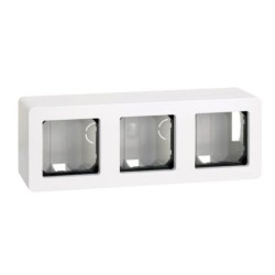 CAJA SUPERFICIE TRES MÓDULOS ANCHOS SIMON 27