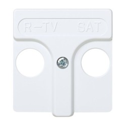 TAPA R-TV+SAT BLANCO SIMON 27