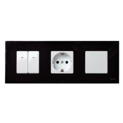 FUNDA TRES ELEMENTOS NEGRA SIMON 27