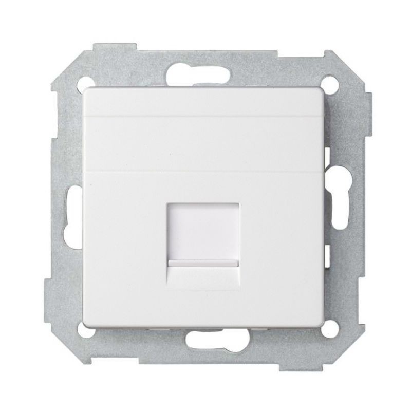 ADAPTADOR 1 RJ-45 BLANCO SIMON 82