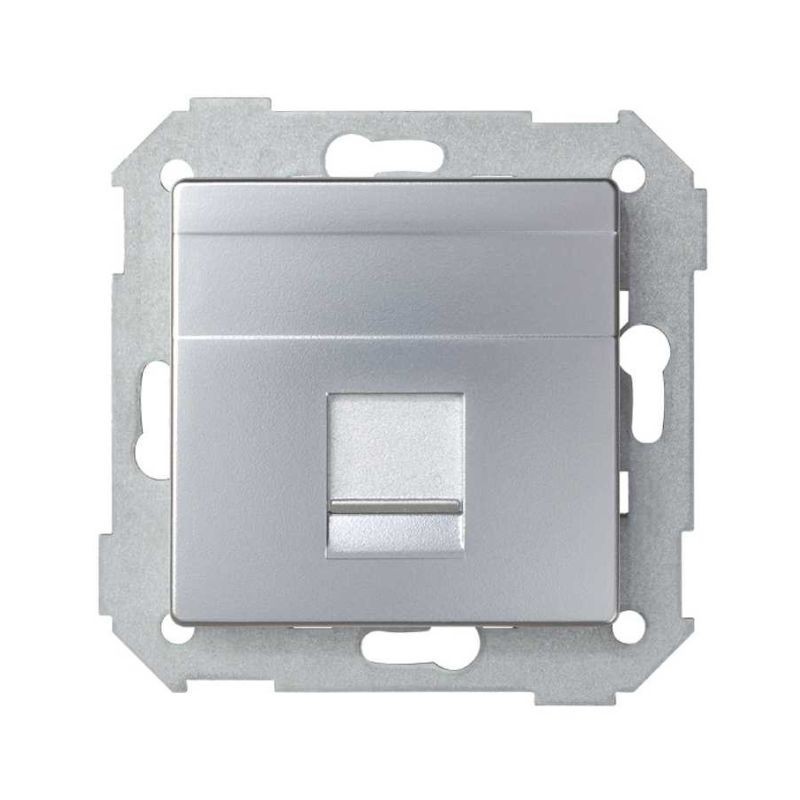 ADAPTADOR 1 RJ-45 ALUMINIO SIMON 82
