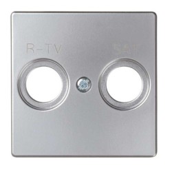 TAPA TOMA TV+SAT ALUMINIO SIMON 82