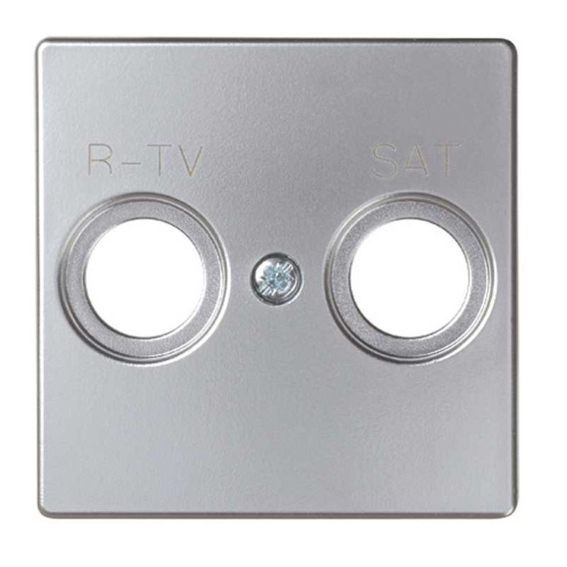 TAPA TOMA TV+SAT ALUMINIO SIMON 82