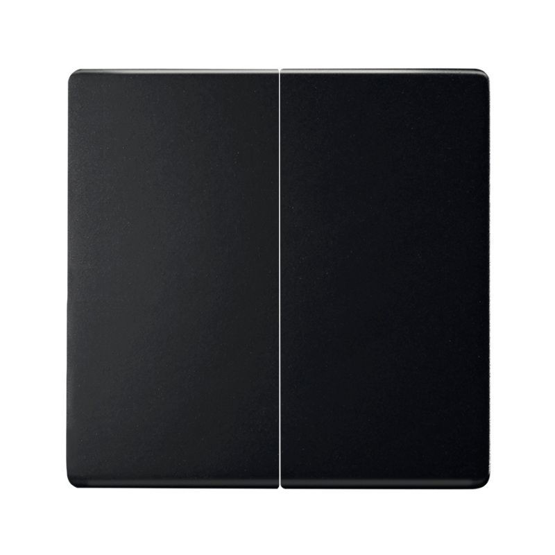 TECLA DOBLE NEGRO MATE SIMON 82 CONCEPT