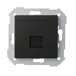 TAPA 1 RJ-45 NEGRO MATE SIMON 82 CONCEPT