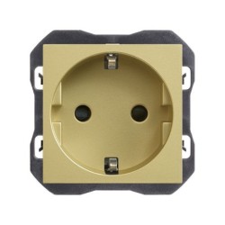 ENCHUFE SCHUKO BRONCE SIMON 270