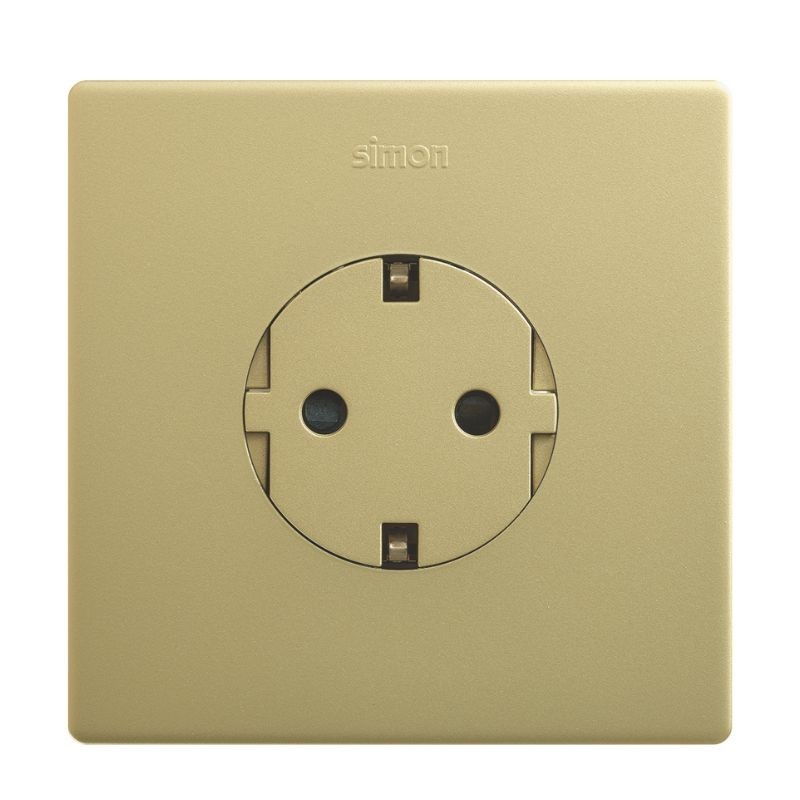 Base schuko Clean 16 A 250 V bronce Simon 270