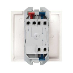 CONMUTADOR PULSANTE BLANCO SIMON 270