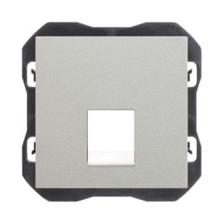 TAPA RJ45 ALUMINIO SIMON 270