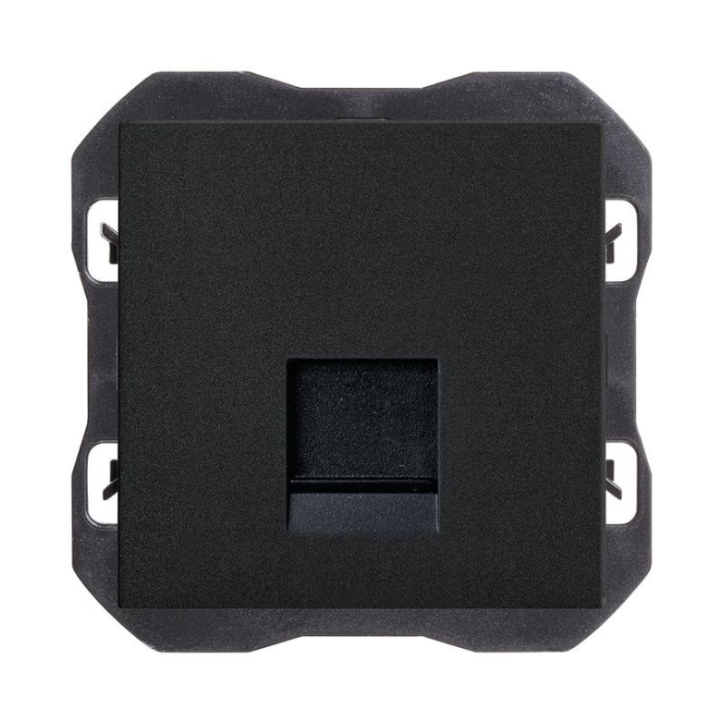 TAPA RJ45 NEGRO MATE SIMON 270