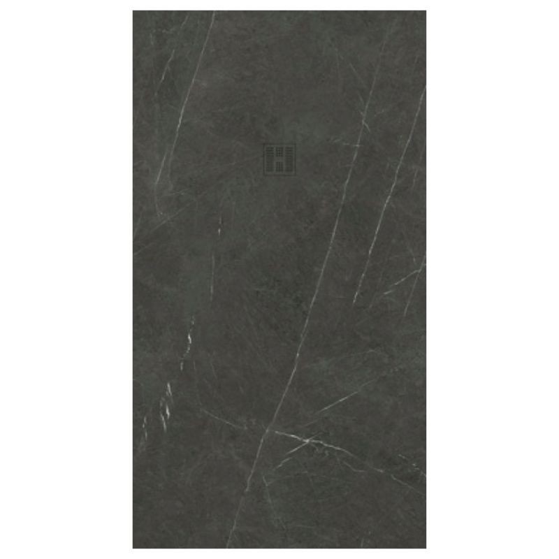 PLATO DUCHA IMAGINE SMART NEGRO MARQUINA 80X80