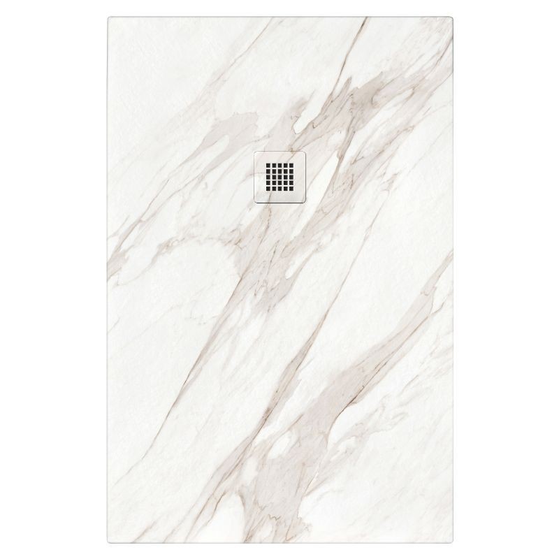 PLATO DUCHA DEKOR CALACATTA 90X90