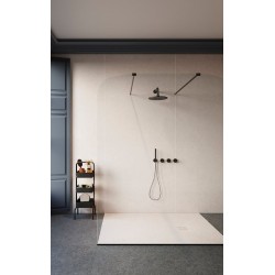 PLATO DUCHA IMAGINE SMART GRANITE WHITE 100X80