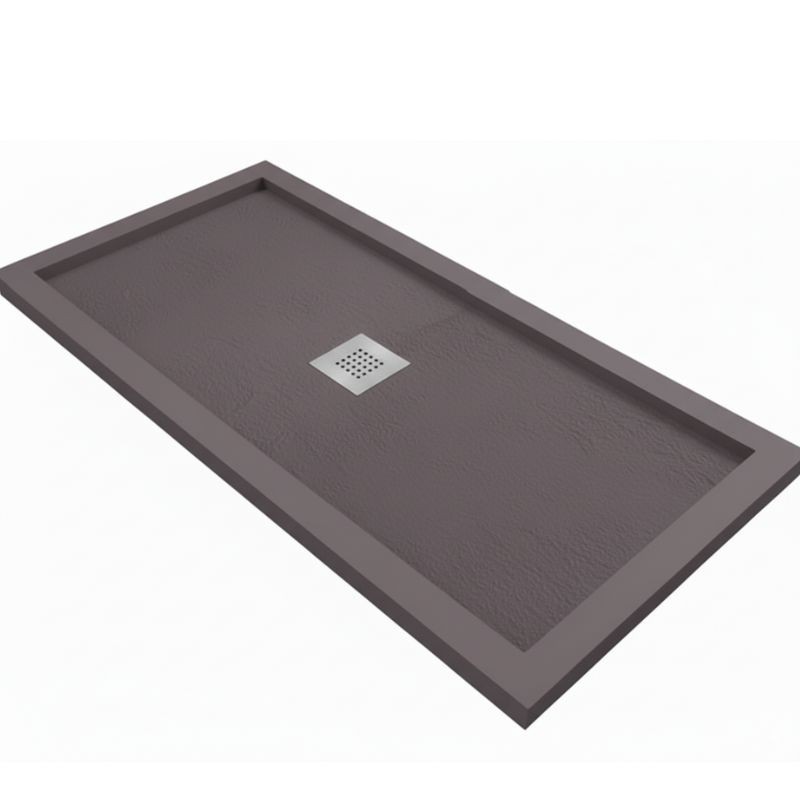 PLATO DUCHA SIROCO MARRON-BEIGE 100X90