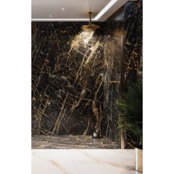 PLATO DUCHA IMAGINE SMART BLACK GOLDEN 140X70