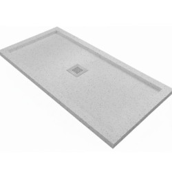 PLATO DUCHA SIROCO GRANITO GRIS 160X90