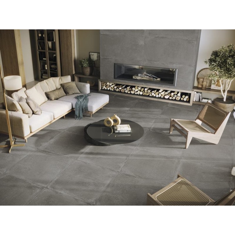 DAVENPORT DARK MATE 75X150 RECTIFICADO